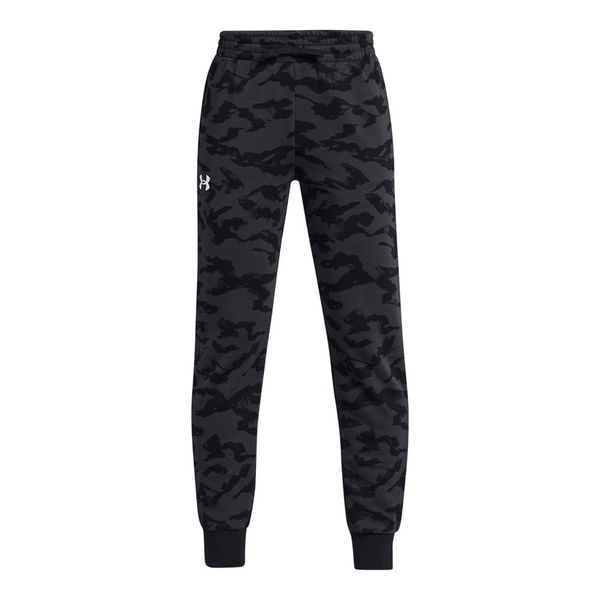 Calça Jogger Infantil Under Armour Rival Fleece Printed 12 Preto