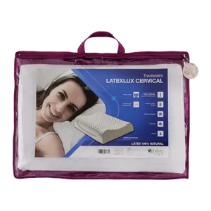 Travesseiro Latelux Cervical 100% Látex Natural Travesseiro Latelux Cervical 100% Látex Natural