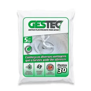 Gestec 30 Aditivo Plastificante Para Gesso 5kg