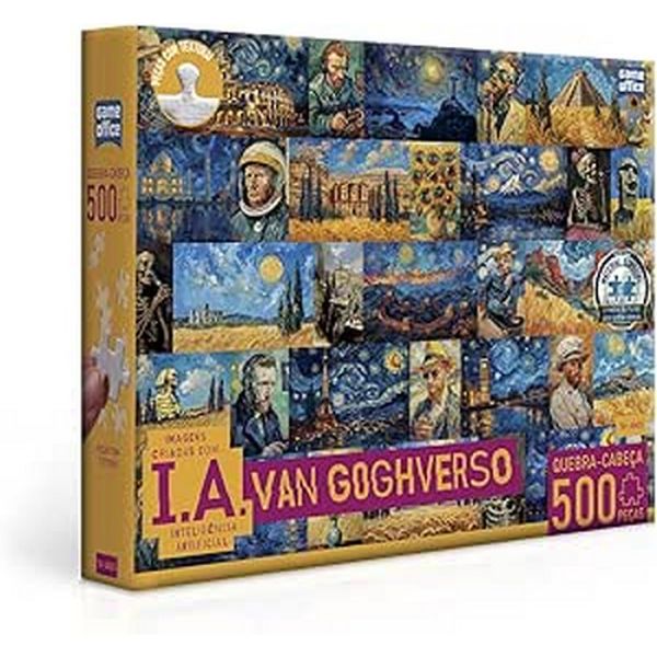 QUEBRA-CABEÇA 500 PC - IA VANGOGHVERSO - TOYSTER