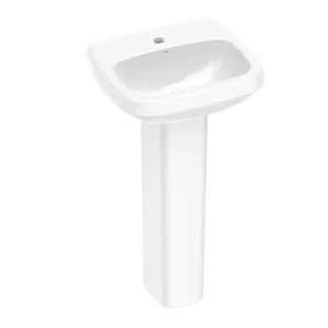 Lavatório Com Coluna Celite 82x49,5x41cm Like Branco (MP)