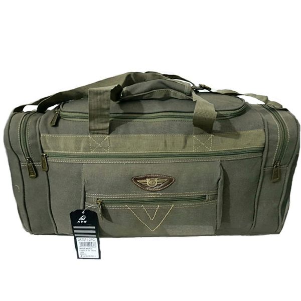 Sacola Viagem Bolsa Mala Média Academia Lona JA7011 verde