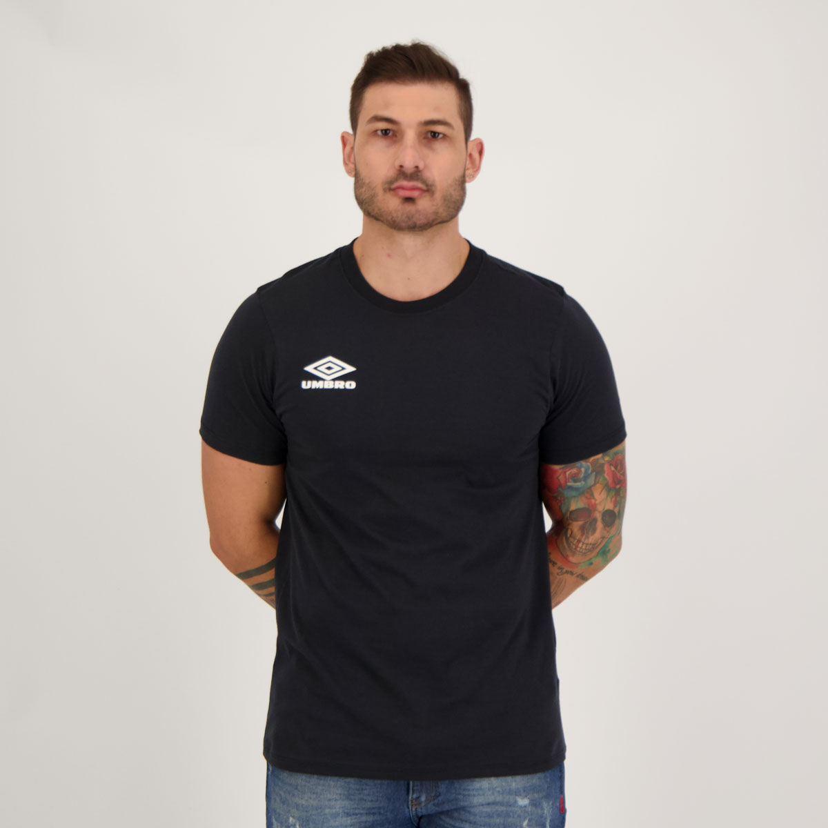 Camiseta Umbro Duo Mark Preta