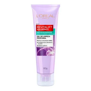 Gel de Limpeza L'Oréal Revitalift Hialurônico Antioleosidade 80g