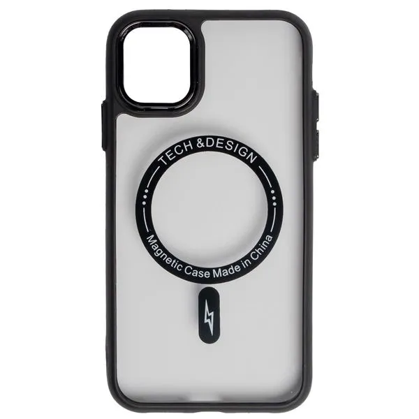Capinha De Celular Iphone 11 Pro Max Bibi Cell Compatível Com Magsafe Preto (MP)