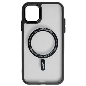 Capinha De Celular Iphone 11 Pro Max Bibi Cell Compatível Com Magsafe Preto (MP)