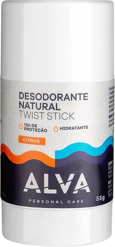 Desodorante em Barra Twist Stick Lavanda 55g - Alva Naturkosmetik