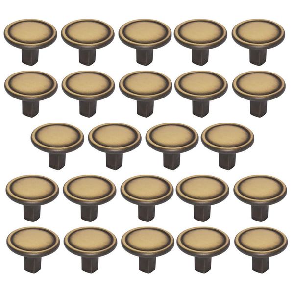 Conjunto 24 Puxadores 1764 Grenade Ponto Ouro Velho Móveis Armários Gavetas Torralba