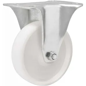 Rodízio Fixo Leve de Nylon Branco 4" 100kg - VONDER