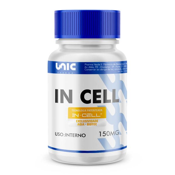 In Cell 150mg com selo de autenticidade 120 Cápsulas