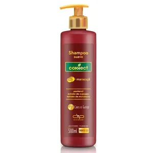 Shampoo Suave Para Cães E Gatos Connect Maracujá 500ml (MP)