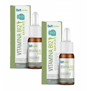 2x Belt B12 Bariatric Líquida- 15 ml- Frutas Vermelhas