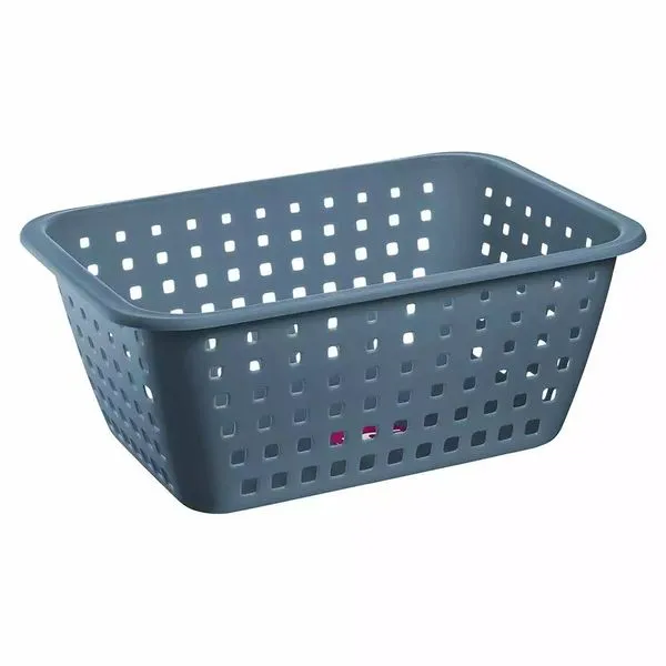 Cesto Organizador Ordene em Plástico Azul 14L