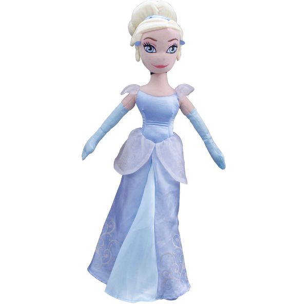 Pelúcia Princesas Disney - Cinderela - 50cm - Long Jump