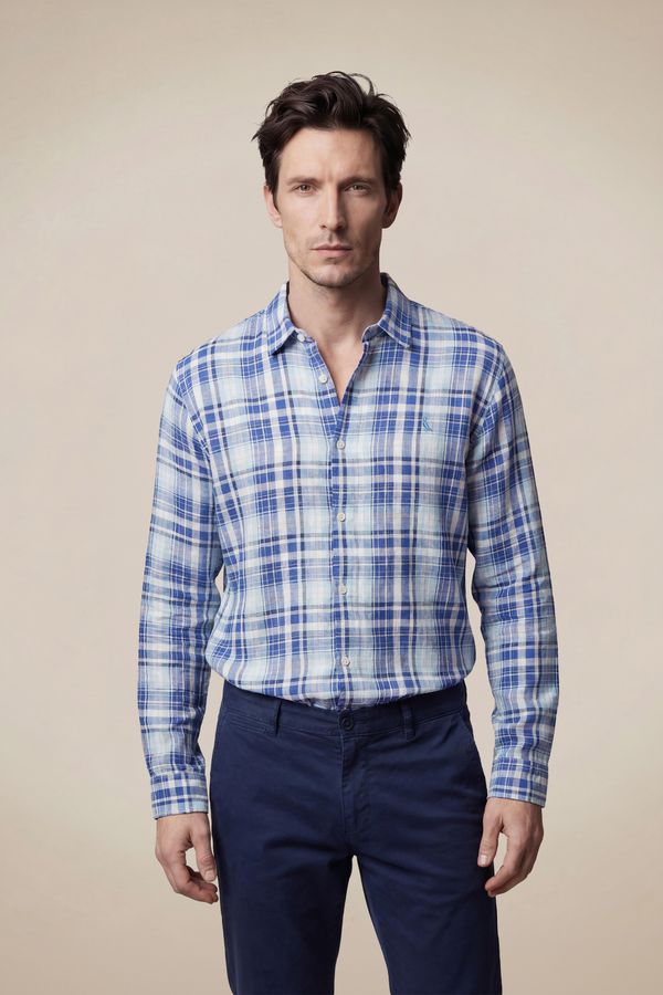 Camisa Ml Renan Royal - M