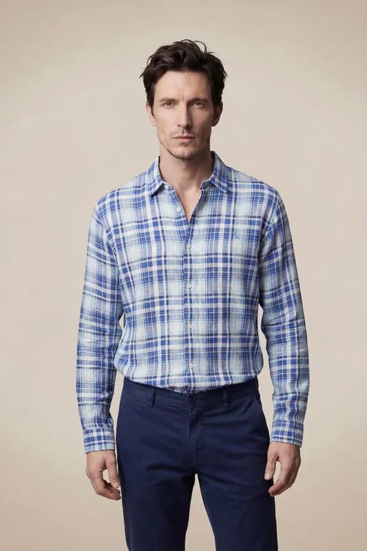 Camisa Ml Renan Royal - M