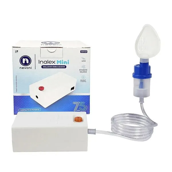 Inalador Nebulizador Inalex Mini Nevoni (MP)