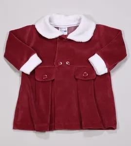 Casaco Plush - 149 De 3 a 12 meses Vermelho - M