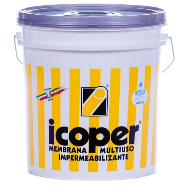 Membrana Multiuso Impermeabilizante Icoper Vermelho Icobit MEMBRANA MULTIUSO IMP ICOPER VM 10KG PISC E RESERVATÓRIO