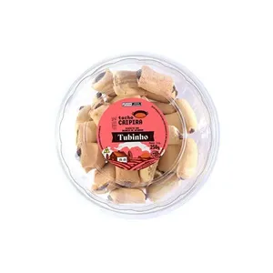 Pote Biscoito Tubinho com Recheio Goiabada 250g 152834 - Tacho Caipira