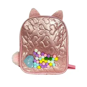 Mochila Infantil Interponte Gatinha Rosa HB73915 (MP)