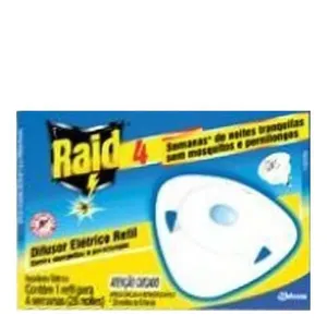 Repelente Raid Difusor Refil 28 Noites