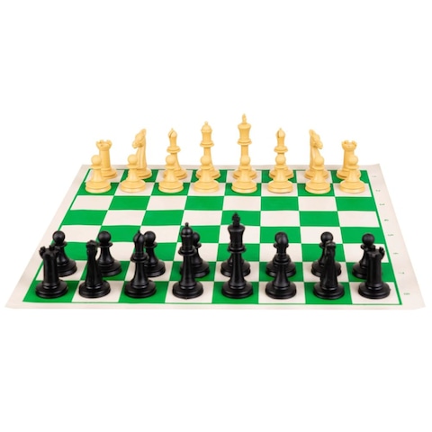 Jogo de Xadrez com Tabuleiro Jaehrig Modelo Oficial