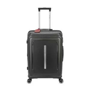 Mala De Viagem Com Rodinhas 360° Swissland Freezo Em Polipropileno 10kg Preto (MP)