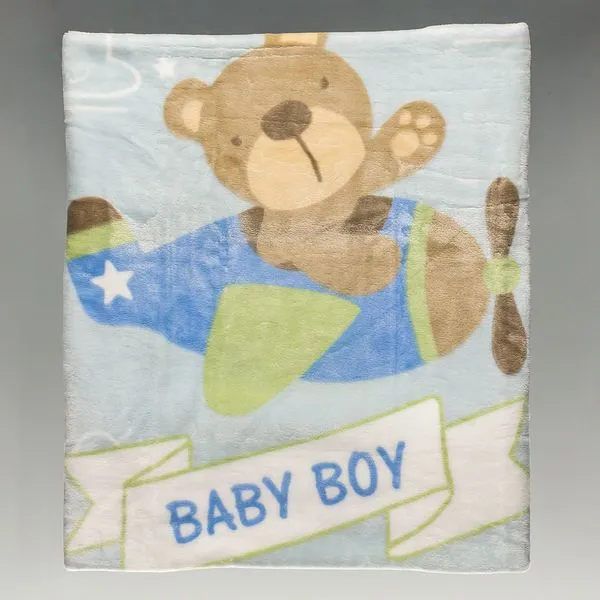 Cobertor Baby Class Boy - 19751801U