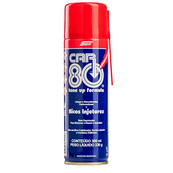 Descarbonizante CAR80 Spray Limpa Bico Carburador 300ml (MP)