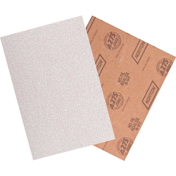 Folha de Lixa Champagne p/ Seladora e Verniz G 100 com 50 lixas A275 NORTON