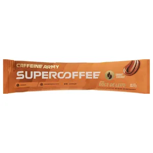 Suplemento Alimentar Supercoffee Caffeine Army Sabor Doce de Leite 10g