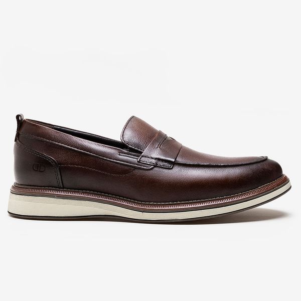 Sapato Metropolitan James Hi-Soft 32 Mogno-Mogno-43