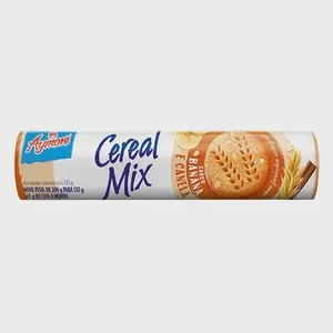 Biscoito Aymoré Cereal Mix Integral Banana e Canela 135g