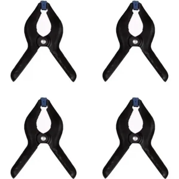 Kit com 4 Unidades de Grampos de Nylon com 2"" - 7352 - BRASFORT