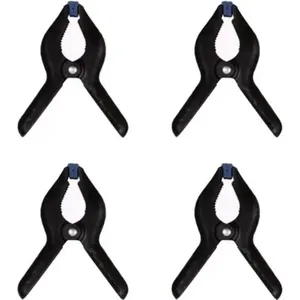 Kit com 4 Unidades de Grampos de Nylon com 2"" - 7352 - BRASFORT
