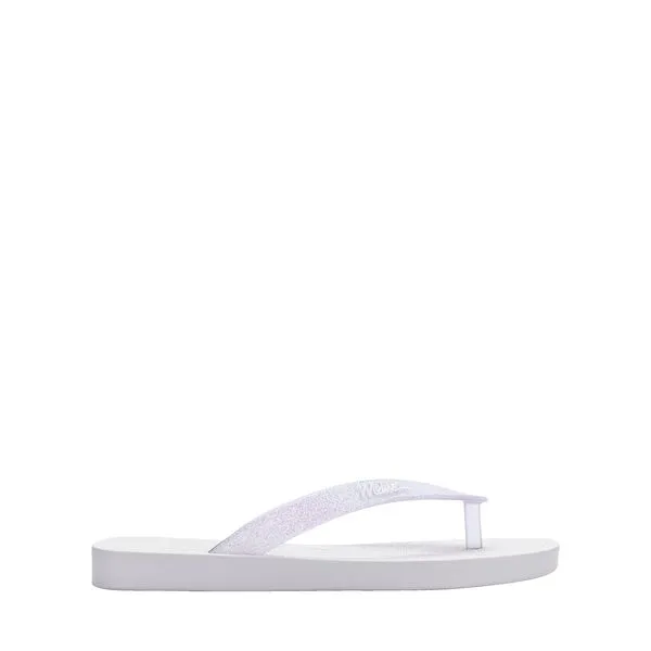 Mini Melissa Sun Long Beach II Infantil Branco Vidro 36100-33