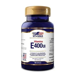 Vitamina E 400UI Vitgold 100 Cápsulas