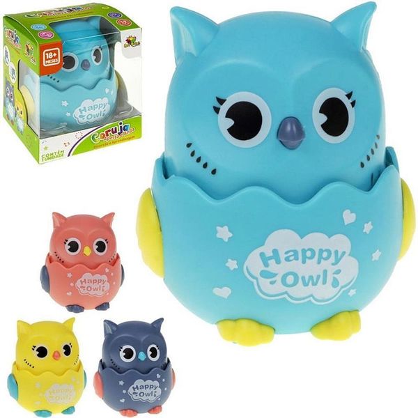 Brinquedo para Bebê Coruja Aperta e Anda Estimula Coordenação Motora Art Brink Brinquedo para Bebê Coruja Aperta e Anda Coordenação Motora Art Brink