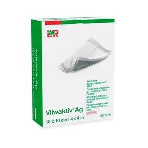 Curativo Venosan Vliwaktiv Ag Carvão Ativado Com Prata 10x10cm