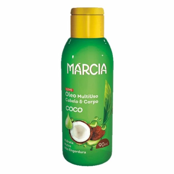 Óleo multiuso Corpo e Cabelo Márcia Coco 90ml