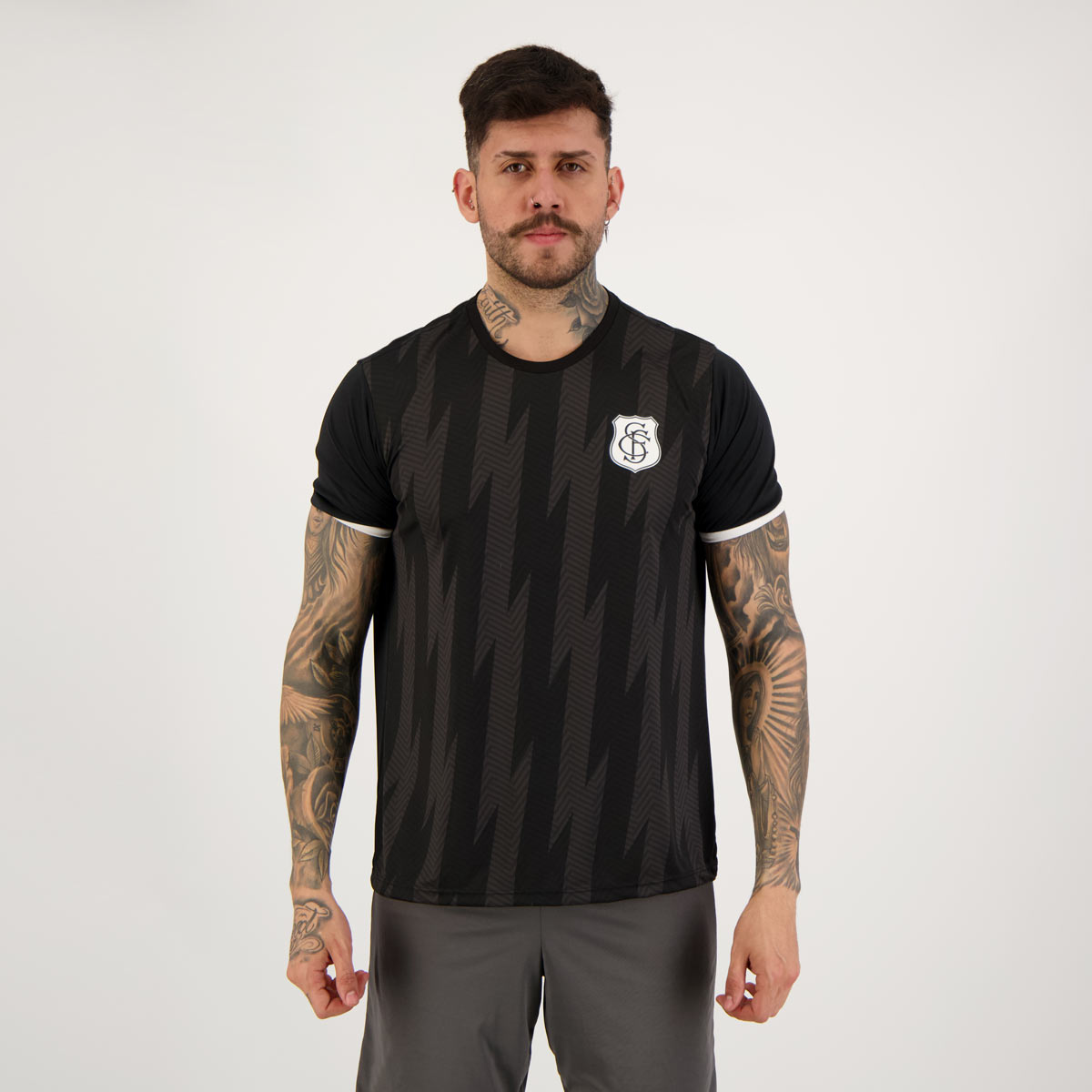 Camisa Santos Whip Preta