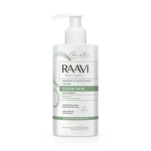 Sabonete Líquido Facial Raavi Clean Skin 500ml SAB.LIQ.FAC.RAAVI 500ML SUAVIZANTE
