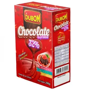 Chocolate em Pó Soluvel Dubom 32% Cacau 200g