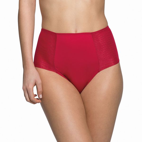 Calcinha Alta Tule Vermelho Vermelho - G