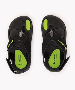 chinelo infantil plus baby rider preto 23-24