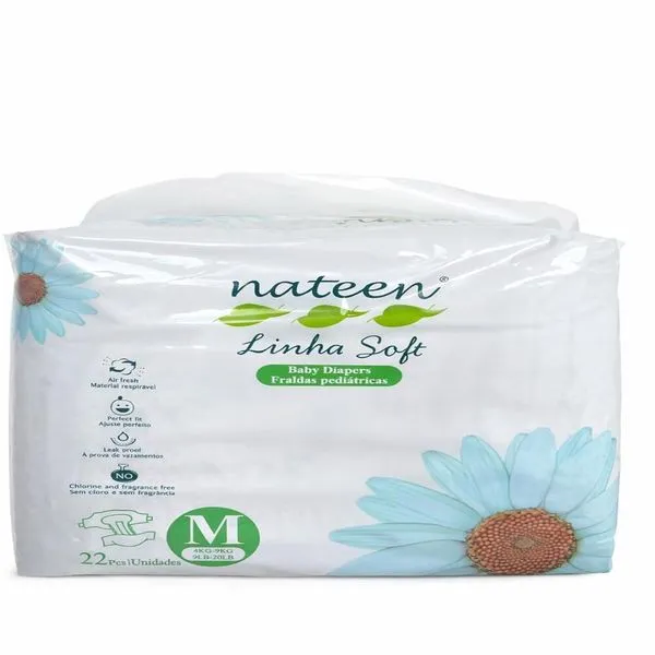 Fralda Infantil Linha Soft M com 22 Unidades