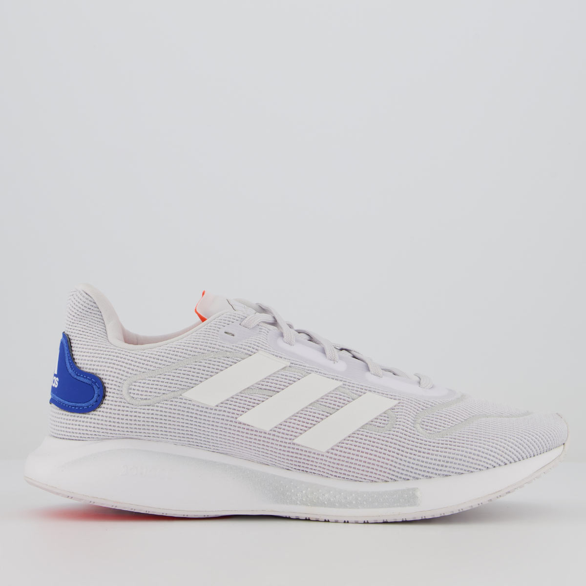 Tênis Adidas Galaxar Run Cinza e Branco