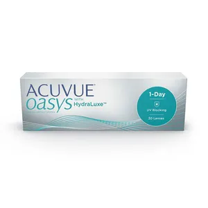 Lentes de Contato Acuvue Oasys 1-Day com Hydraluxe 30 Unidades +3,25
