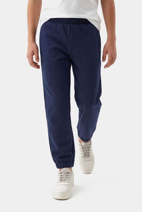 Calça Jogger Infantil Moletom Navy - 2